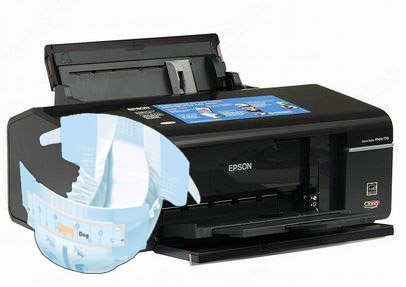 Вывод слива на принтерах Epson T50 и Epson P50