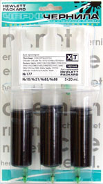 ����������� �������� ��� HP Vivera 177/10/85/88/140 BLACK (HIM 311A) 3x20 ��.