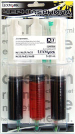 ����������� �������� ��� LEXMARK 1/29/33/35/83/88 COLOR (SIM 70C) 3x20 ��.