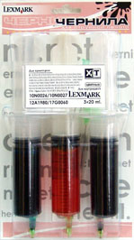 ����������� �������� ��� LEXMARK  26/27/80/60 COLOR (SIM 30C) 3x20 ��.