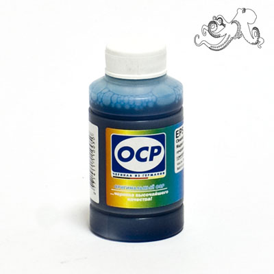 OCP ECI - жидкость для реанимации печатающих головок принтеров EPSON (синяя), 70 г	