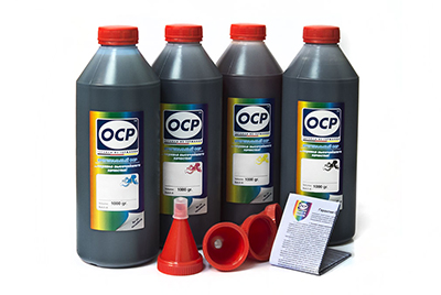 Комплект чернил OCP (BKP 44, C/M/Y 795) для картриджей CANON №40/41, 1000г x 4