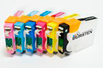 ����-��������� BURSTEN NANO 2 ��� EPSON* T50 T59 TX650 TX659 R270 TX700W TX710W TX800FW R295 R290 R390 (T08214- T08264) x 6 ��.