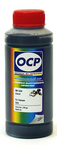 Чернила OCP BK124 (Photo Black) для CANON, 100г