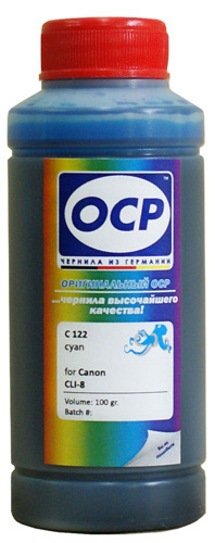 Чернила OCP C122 (Cyan) для CANON, 100г